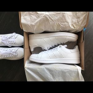 adidas Shoes - STAN SMITHS ALL WHITE SZ W 8 new adidas Shoes - STAN SMITHS ALL WHITE SZ W 8 new